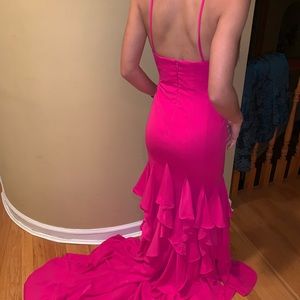 Terani Couture Dresses - Pink prom dress (never worn) Terani Couture Dresses - Pink prom dress (never worn)